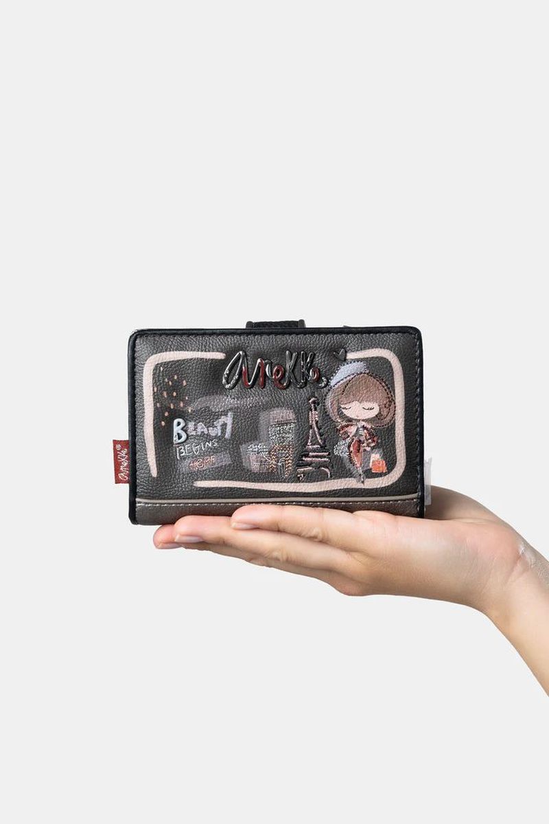 Portfel damski Anekke 41809-902 Mademoiselle z blokadą RFID - Anekke zdjęcie 1
