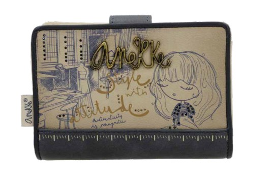 Portfel damski Anekke 41849-902 Mademoiselle Studio z blokadą RFID - Anekke zdjęcie 1