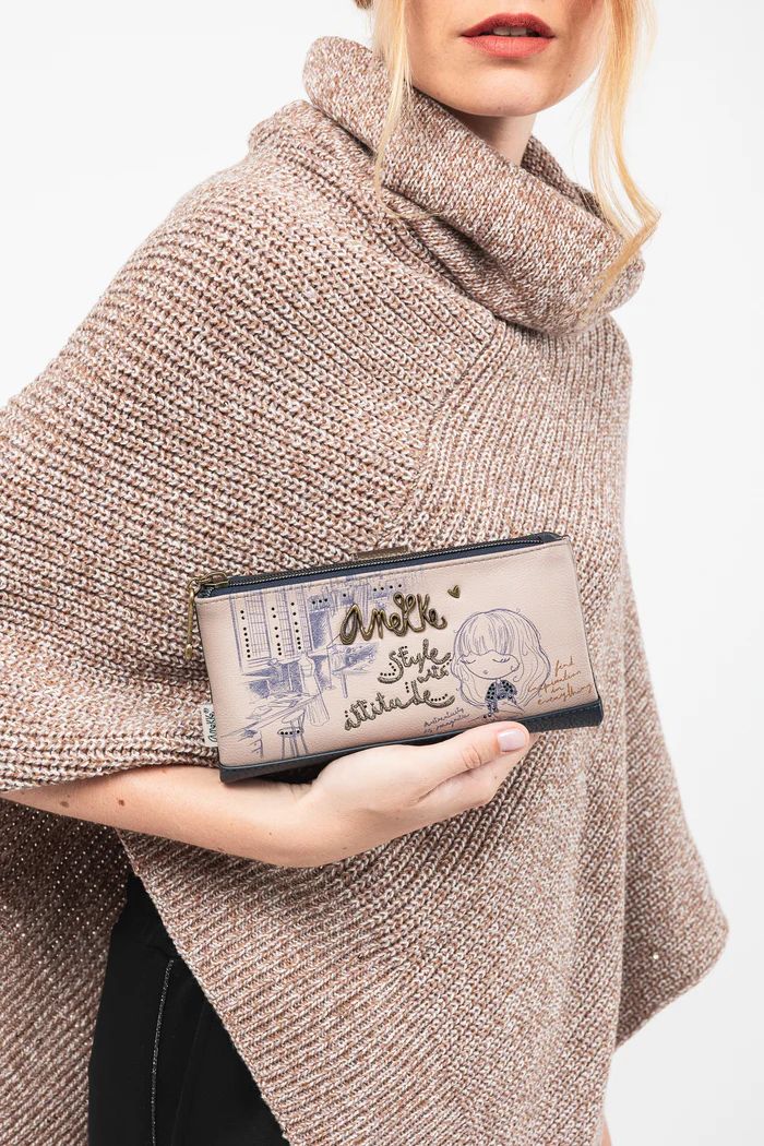 Portfel damski Anekke 41849-906 Mademoiselle Studio z blokadą RFID - Anekke zdjęcie 1