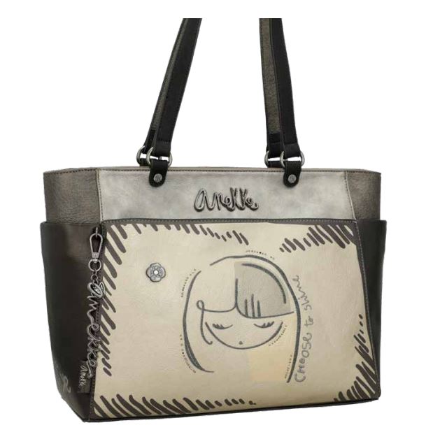 Stylowa torebka Anekke 41862-216 Mademoiselle Nature Koko - Anekke zdjęcie 1