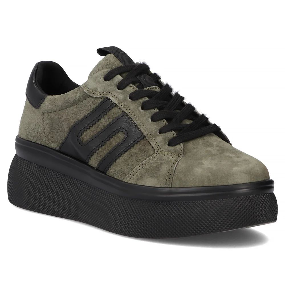 Półbuty sportowe sneakersy Filippo DP7175/25 khaki - Filippo zdjęcie 1