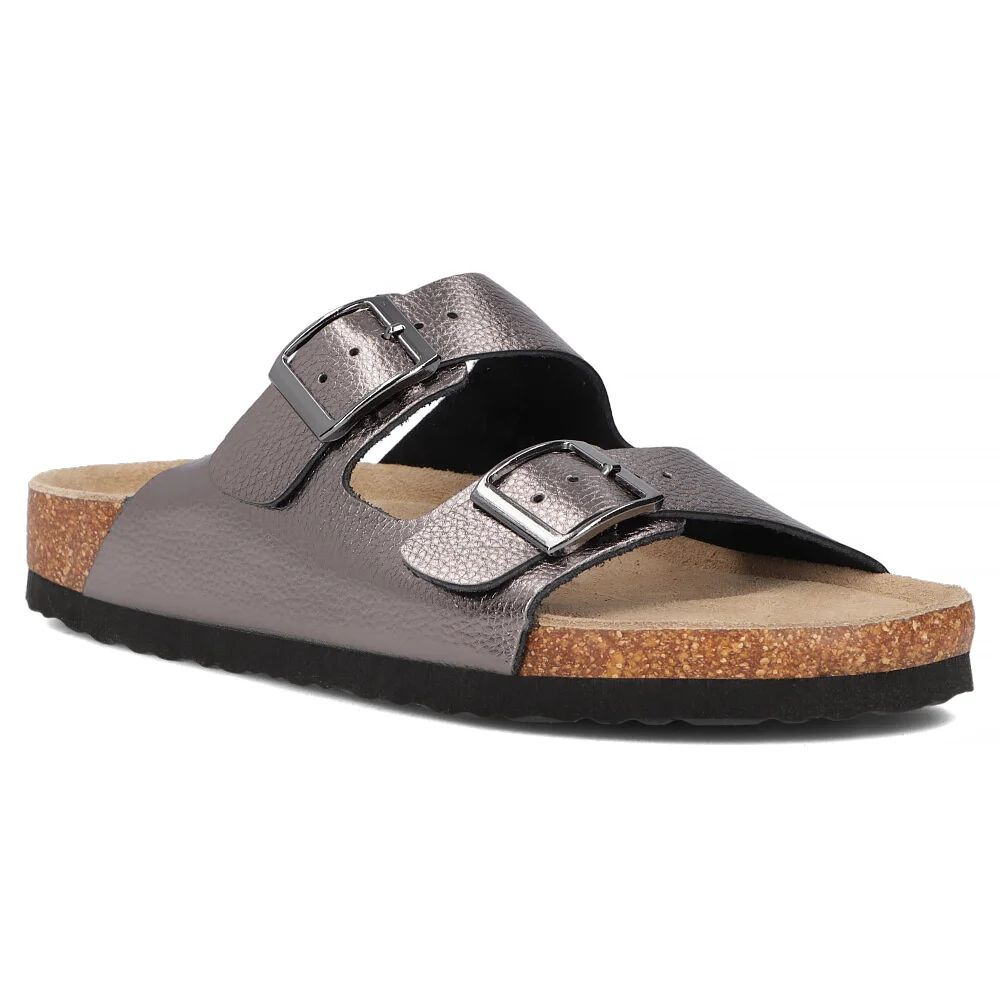 Metaliczne klapki damskie Filippo DK7062/25 - Filippo zdjęcie 1