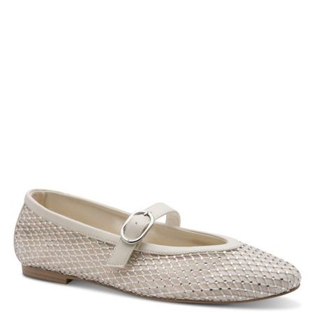 Ażurowe baleriny czółenka Marco Tozzi 22120-402