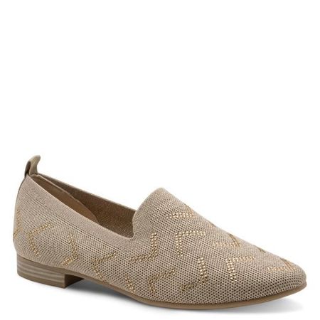 Bezszwowe mokasyny lordsy Marco Tozzi 2-24302-44 412 beż