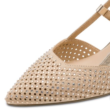 Eleganckie sandały czółenka Marco Tozzi 2-29667-46 940