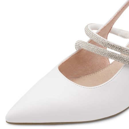 Eleganckie czółenka do tańca ślubne Marco Tozzi 89604-100