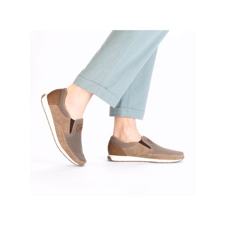 Męskie wsuwane półbuty mokasyny Rieker 11954-64