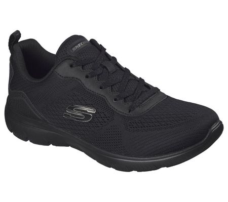 Czarne sneakersy sportowe półbuty Skechers 150291