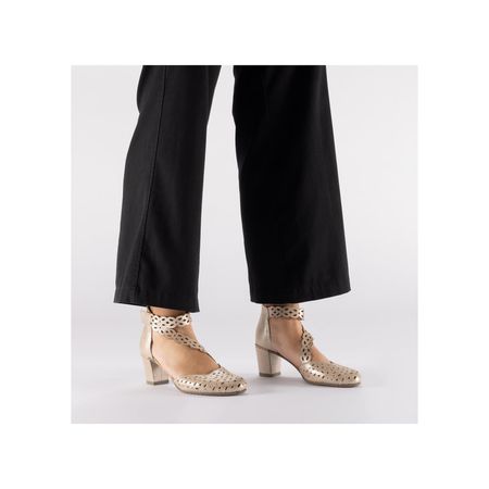 Eleganckie sandały czółenka Rieker na obcasie 41055-62