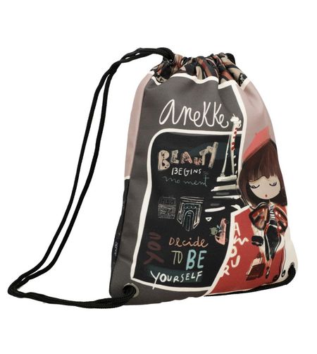 Plecak worek damski 2w1 Anekke 41484-003 Mademoiselle