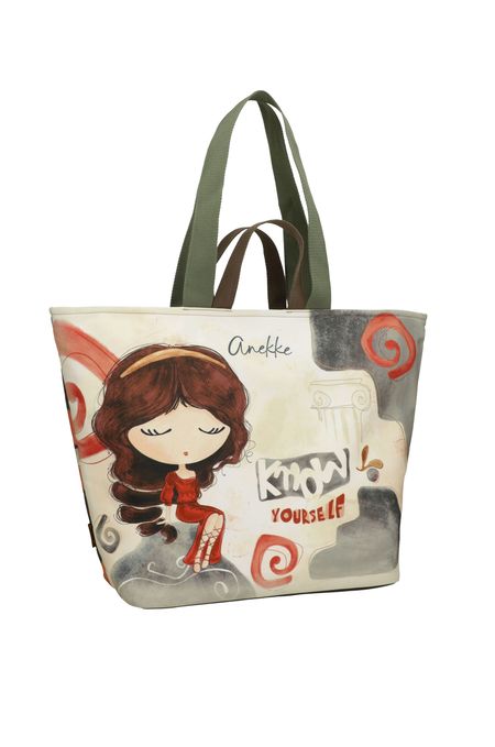 Anekke duża torba plażowa na zamek 42474-211 Muse