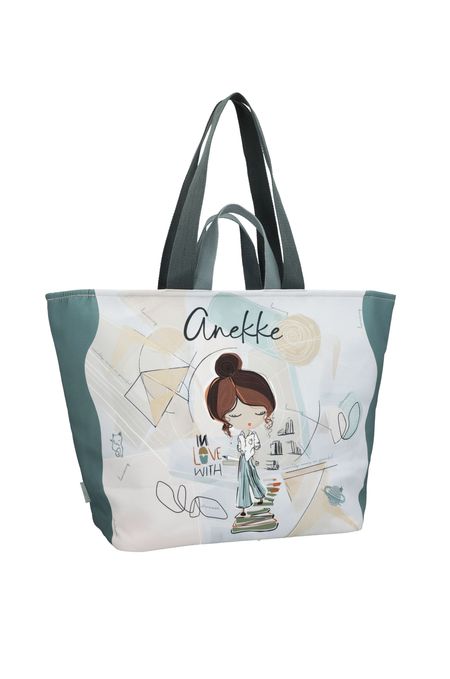 Anekke duża torba plażowa na zamek 42484-213 Sophia