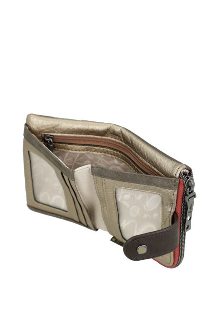 Mały stylowy portfel damski Anekke 42709-910 Muse z blokadą RFID