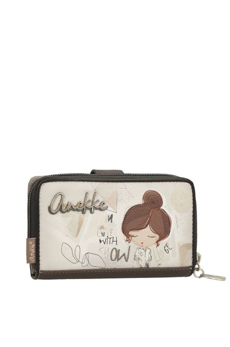 Portfel damski Anekke 42809-909 Sophia z blokadą RFID