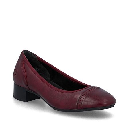 Czółenka półbuty na niskim obcasie Rieker 43450-35