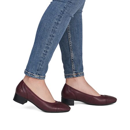 Czółenka półbuty na niskim obcasie Rieker 43450-35