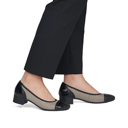 Czółenka na niskim obcasie Rieker 43450-60 Extra Wide