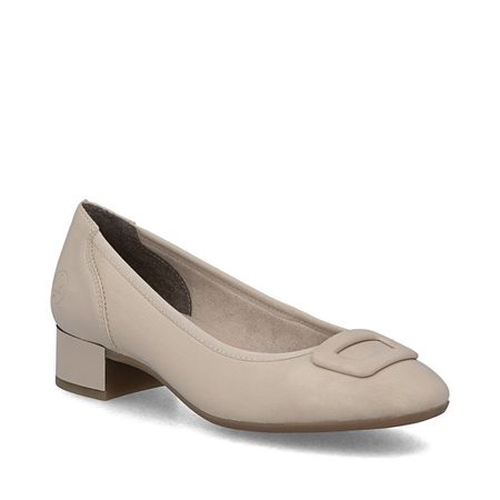 Eleganckie czółenka półbuty na niskim obcasie Rieker 43453-62