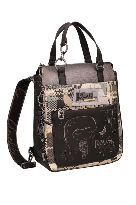 Torebko-plecak 2w1 Anekke 43755-288 Orchestra Iron