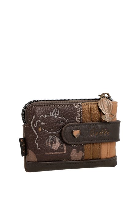 Etui na karty mały portfel Anekke 43829-027 Voyage