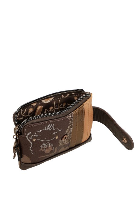 Etui na karty mały portfel Anekke 43829-027 Voyage