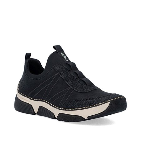 Półbuty sportowe Rieker 45975-00 czarny