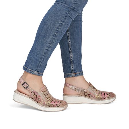 Sandały damskie Rieker 48763-90 multi