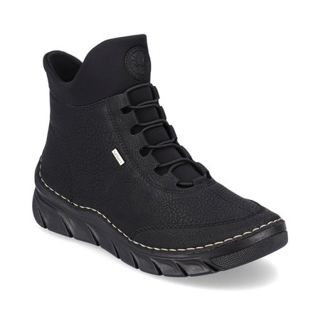 Botki trzewiki Rieker 55069-00 czarny