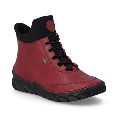 Botki trzewiki Rieker 55069-35 czerwony