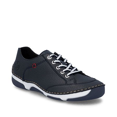 Granatowe sneakersy półbuty Rieker 55901-14
