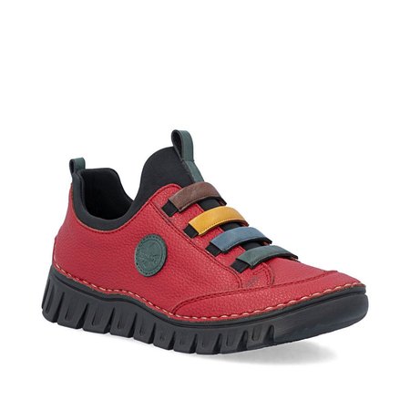 Wsuwane półbuty sportowe sneakersy Rieker 57550-33