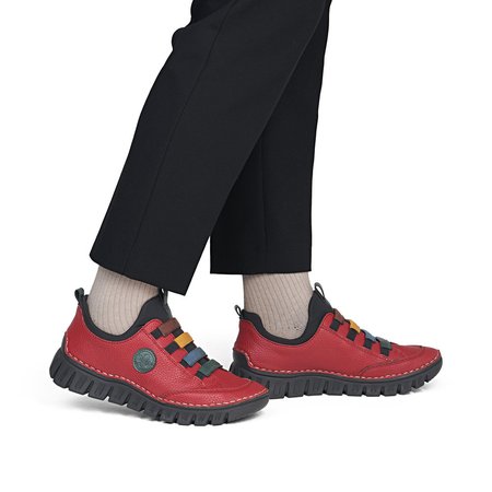 Wsuwane półbuty sportowe sneakersy Rieker 57550-33
