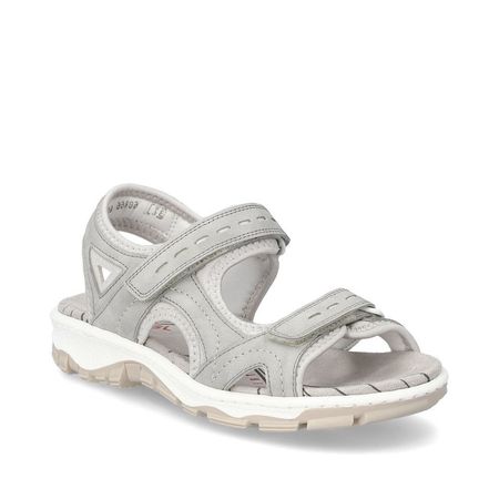 Sandały sportowe profilowane Rieker 68866-40 szary