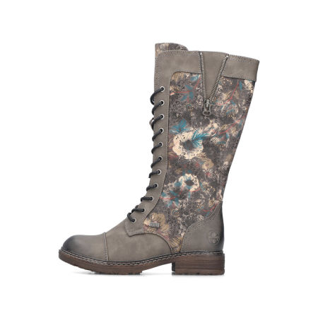 Stylowe kozaki damskie Rieker 94731-90 Tex - Rieker zdjęcie 4