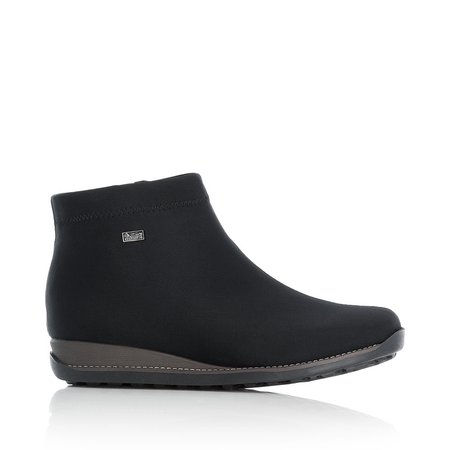 Rieker 98251-00 TEX czarne botki