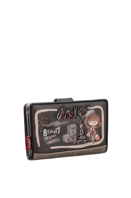 Portfel damski Anekke 41809-902 Mademoiselle z blokadą RFID - Anekke zdjęcie 3