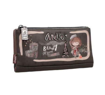 Portfel damski Anekke 41809-906 Mademoiselle z blokadą RFID