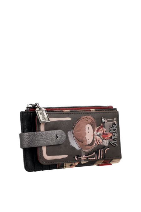 Etui na karty portfel damski Anekke 41809-013 Mademoiselle - Anekke zdjęcie 3