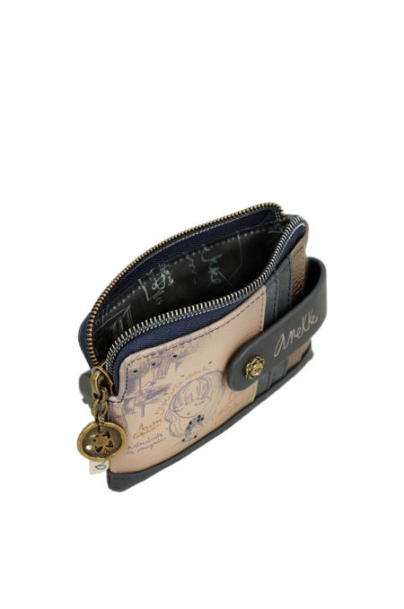 Etui na karty mały portfel Anekke 41849-027 Mademoiselle Studio - Anekke zdjęcie 4