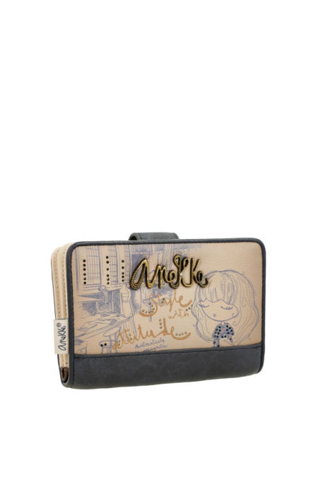 Portfel damski Anekke 41849-902 Mademoiselle Studio z blokadą RFID - Anekke zdjęcie 2