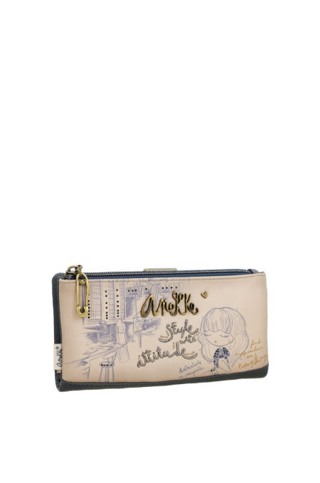 Portfel damski Anekke 41849-906 Mademoiselle Studio z blokadą RFID - Anekke zdjęcie 3