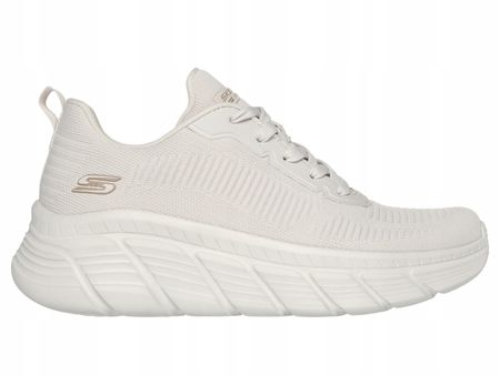 Lekkie sneakersy sportowe półbuty Skechers 117385 beż