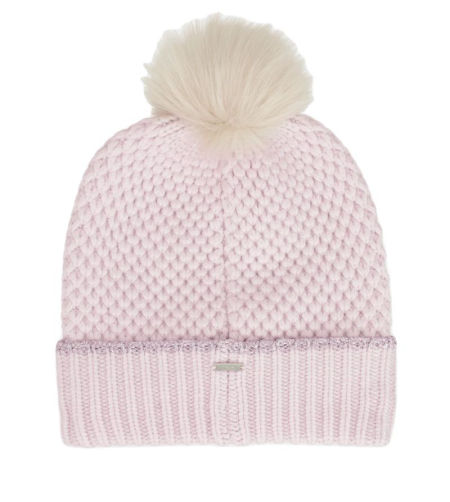 Czapka beanie z pomponem Anekke 39471-322 róż - Anekke zdjęcie 2