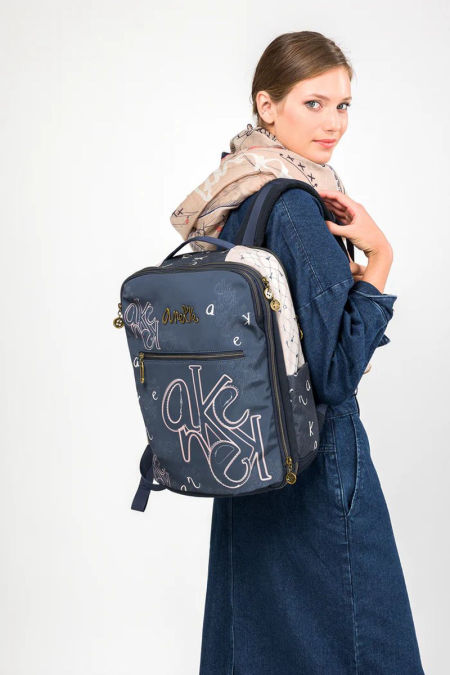 Plecak podróżny podręczny kabinowy Anekke 41585-013 Mademoiselle Studio - Anekke zdjęcie 2