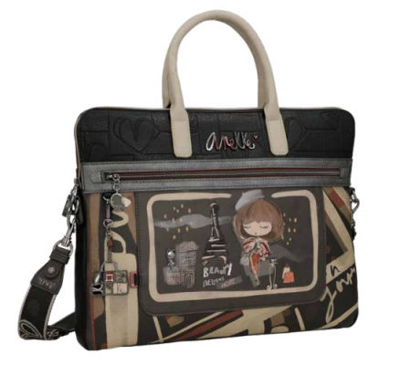 Torba na laptopa Anekke 41806-110 Mademoiselle aktówka damska - Anekke zdjęcie 1