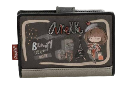 Portfel damski Anekke 41809-902 Mademoiselle z blokadą RFID - Anekke zdjęcie 1