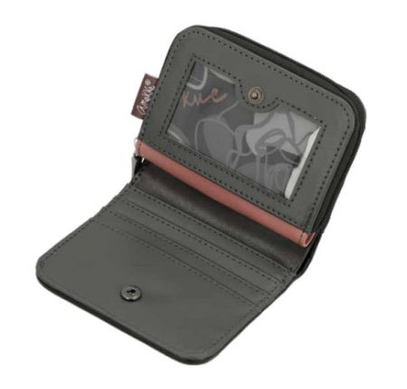 Mały portfel damski Anekke 41809-903 Mademoiselle z blokadą RFID - Anekke zdjęcie 3