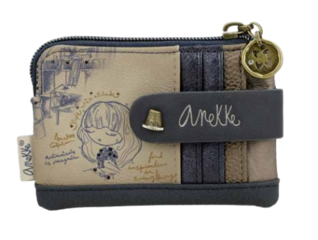 Etui na karty mały portfel Anekke 41849-027 Mademoiselle Studio - Anekke zdjęcie 1