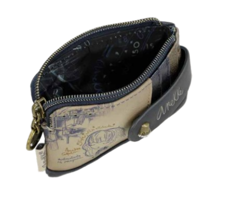 Etui na karty mały portfel Anekke 41849-027 Mademoiselle Studio - Anekke zdjęcie 3
