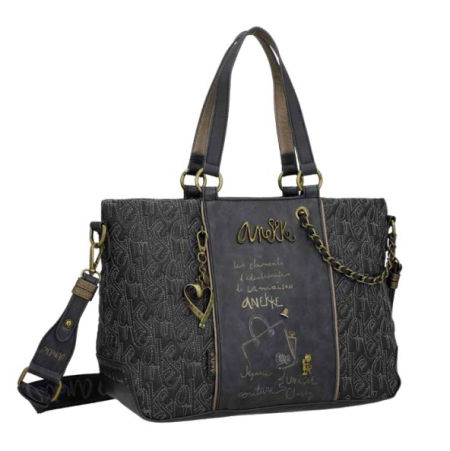 Granatowa torebka Anekke 41851-406 Mademoiselle Boutique - Anekke zdjęcie 1